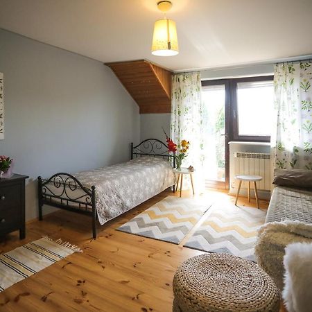 Apartament z kominkiem i dużym ogrodem Janowiec Zewnętrze zdjęcie