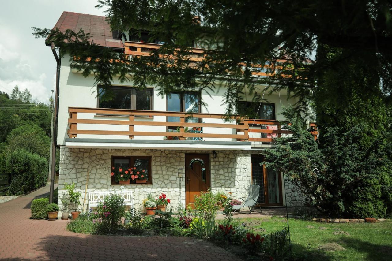 Apartament z kominkiem i dużym ogrodem Janowiec Zewnętrze zdjęcie
